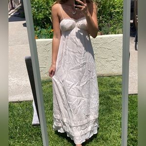 Urban Outfitters baby pink maxi dress